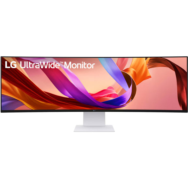 Afbeelding laden in galerijviewer, Lg ultrawide 49u950a-w 49 curved monitor (wit, hdmi, displayport, 2x usb-a, usb-c, 144 hz)