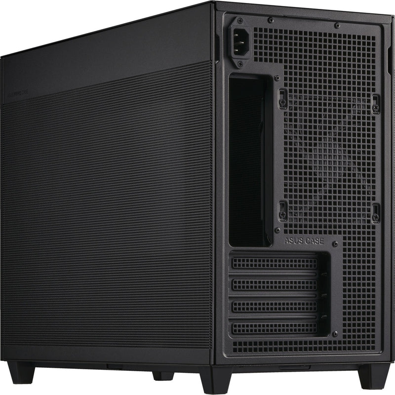 Afbeelding laden in galerijviewer, Asus prime ap201 mini tower behuizing (zwart | 2x usb-a | 1x usb-c | tempered glass)