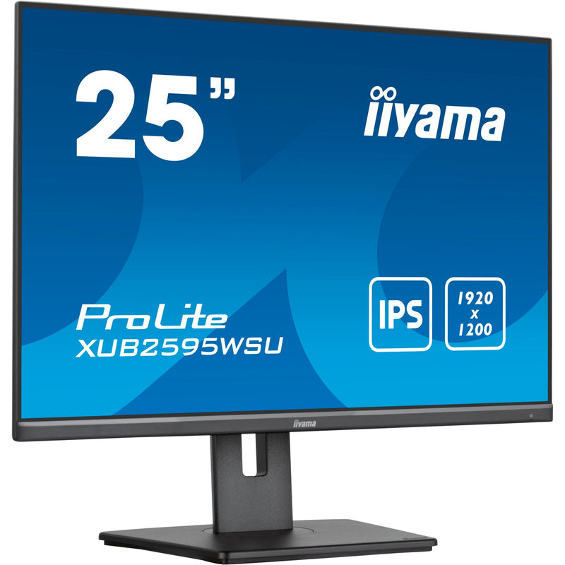 Afbeelding laden in galerijviewer, Iiyama prolite xub2595wsu-b5 25 monitor (zwart, hdmi, displayport, vga, 2x usb-a, usb-b)