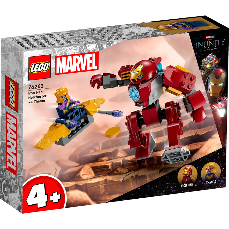 Afbeelding laden in galerijviewer, Lego marvel - iron man hulkbuster vs. thanos constructiespeelgoed (76263)
