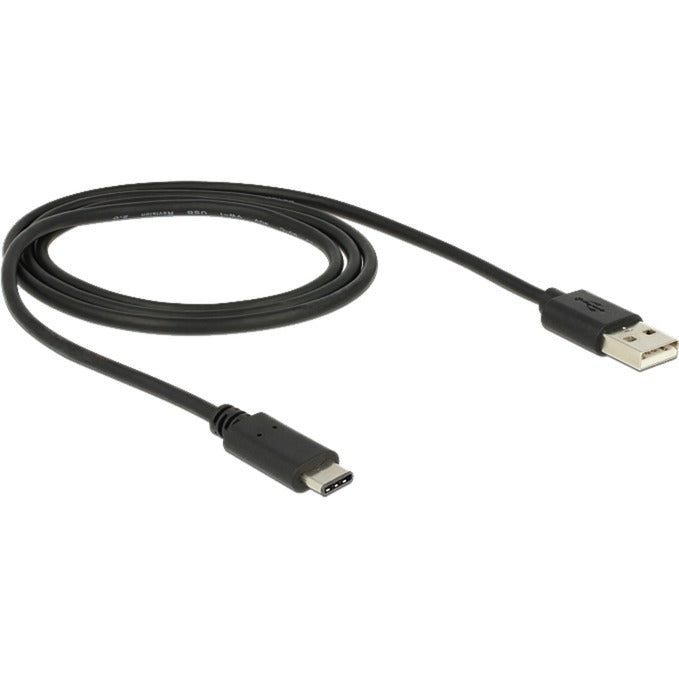 Afbeelding laden in galerijviewer, Delock usb-c 2.0 > usb-a kabel (zwart, 1 meter)