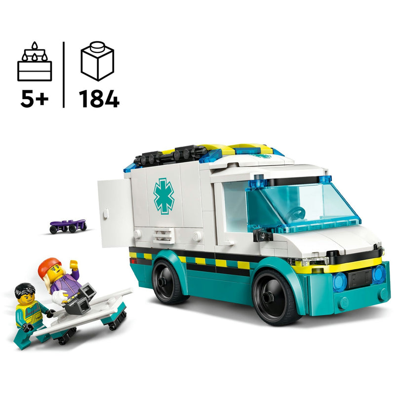 Afbeelding laden in galerijviewer, Lego city ambulance - 60451