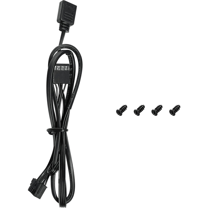 Afbeelding laden in galerijviewer, Deepcool fl12 rgb case fan (zwart, 120 x 120 x 25 mm, pwm)