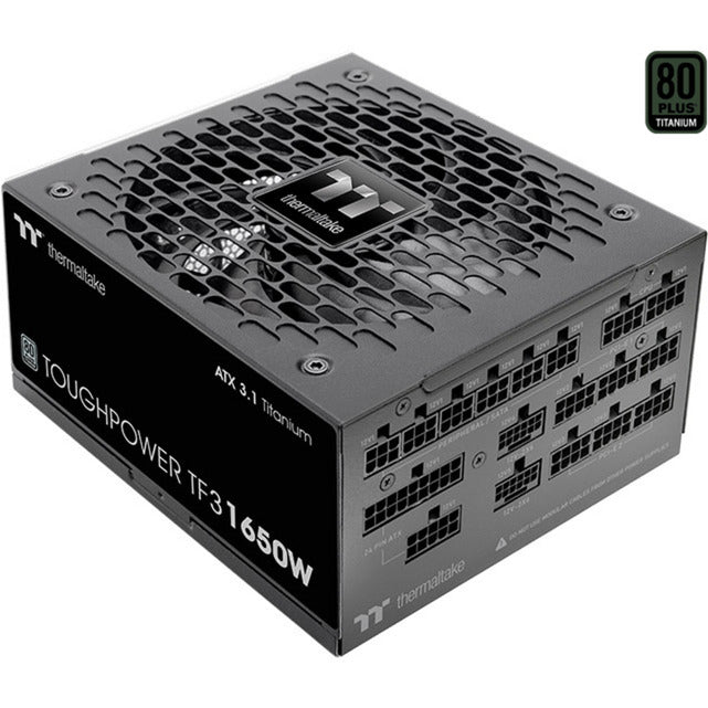 Afbeelding laden in galerijviewer, Thermaltake toughpower tf3 modulaire 1650 watt voeding (zwart, 2x 12v-2x6, 9x pcie)