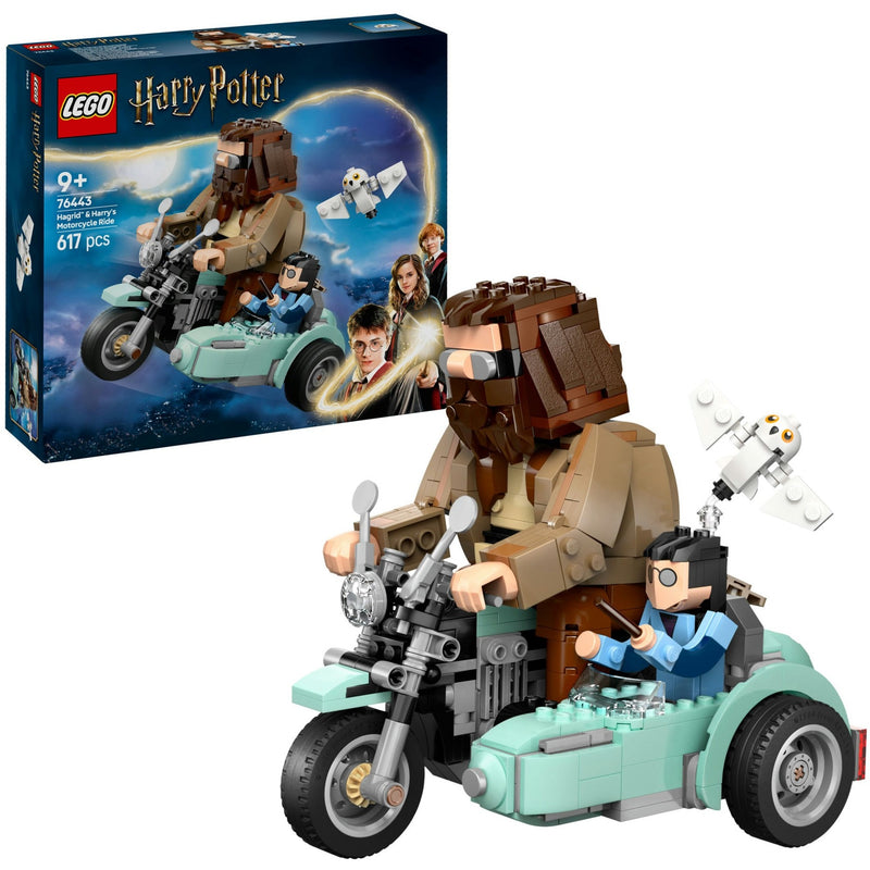 Afbeelding laden in galerijviewer, Lego harry potter 76443 hagrid en harry's rit op de motor