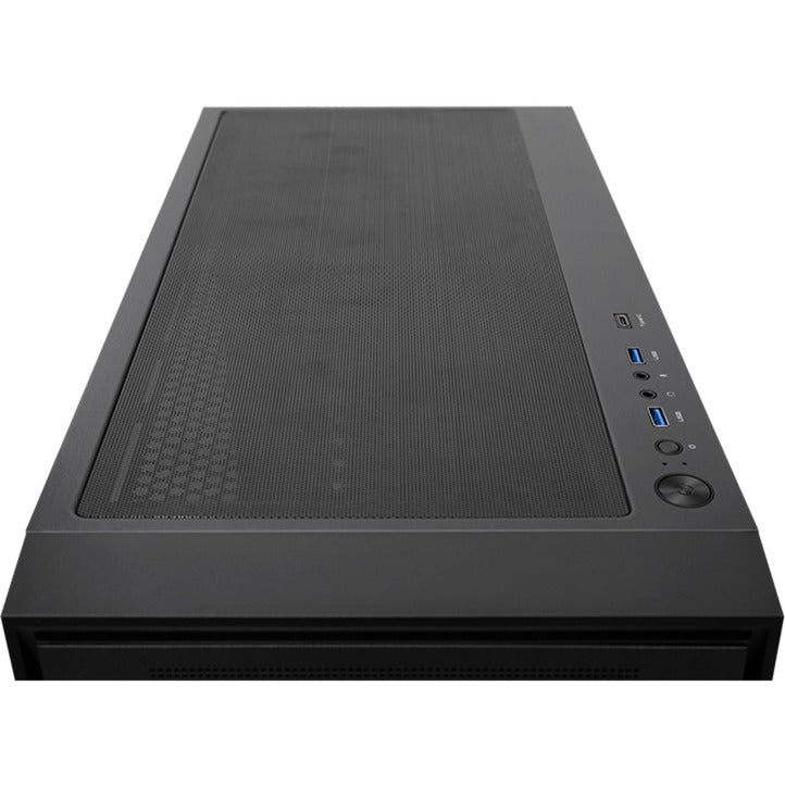 Afbeelding laden in galerijviewer, Chieftec night hunter midi tower behuizing (zwart | 2x usb-a | 1x usb-c | tempered glass)