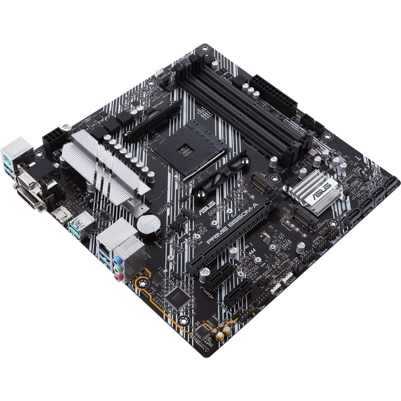 Afbeelding laden in galerijviewer, Asus prime b550m-a socket am4 moederbord (raid, gb-lan, sound, µatx)
