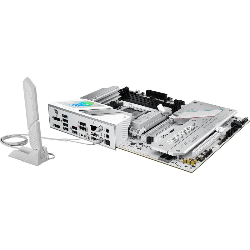 Afbeelding laden in galerijviewer, Asus rog strix b850-a gaming wifi socket am5 moederbord (wit, 2.5gb-lan, wi-fi 7, bt, sound, atx)