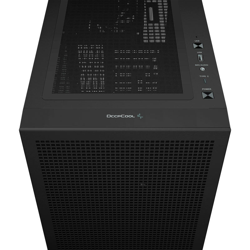 Afbeelding laden in galerijviewer, Deepcool ch560 midi tower behuizing (zwart | 1x usb-a | 1x usb-c | rgb | window)