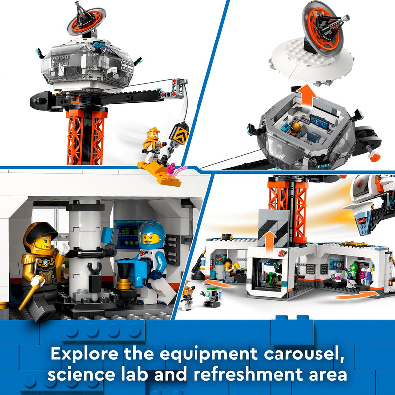 Afbeelding laden in galerijviewer, Lego city - ruimtebasis en raketlanceringsplatform constructiespeelgoed (60434)