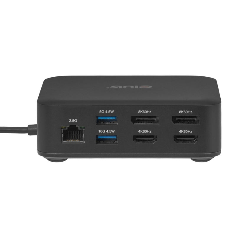 Afbeelding laden in galerijviewer, Club 3d 12-1 usb-c® quad displaylink dockingstation (zwart)