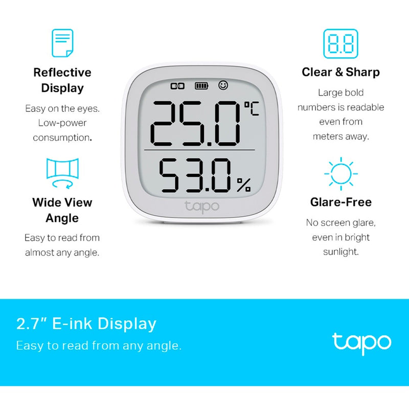 Afbeelding laden in galerijviewer, Tp-link tapo t315 slimme temperatuur- en vochtigheidsmonitor sensor