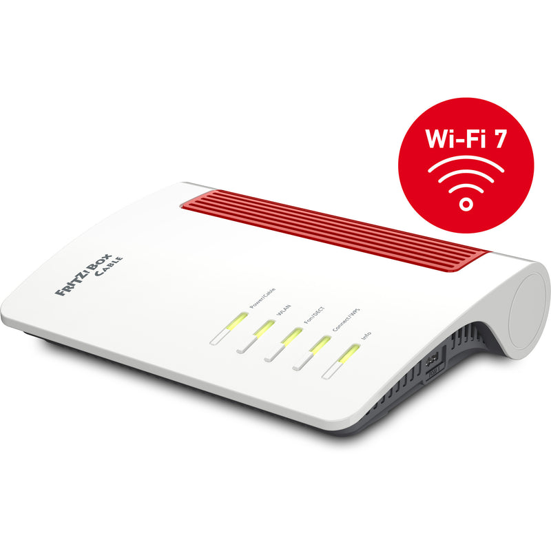 Afbeelding laden in galerijviewer, Fritz! box 6670 cable edition international router (wit rood)