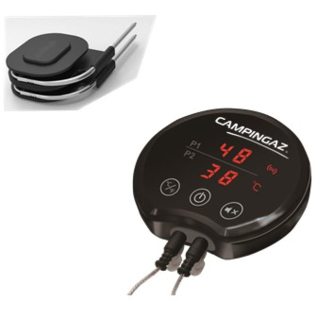Afbeelding laden in galerijviewer, Campingaz bluetooth grill thermometer 2 (zwart)