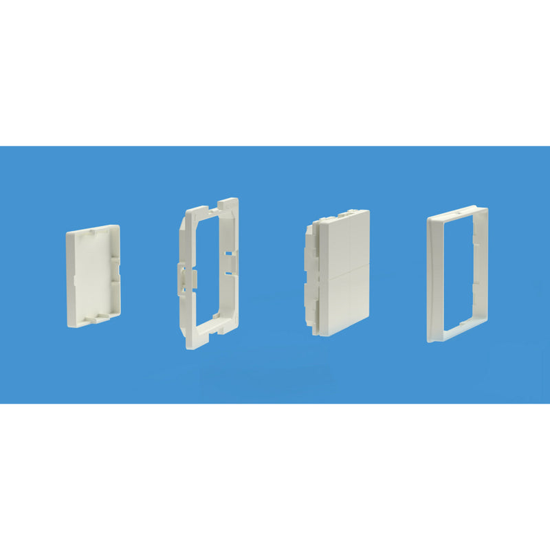Afbeelding laden in galerijviewer, Shelly blu wall switch 4 (stand alone) schakelaar (wit, bluetooth 4.2)
