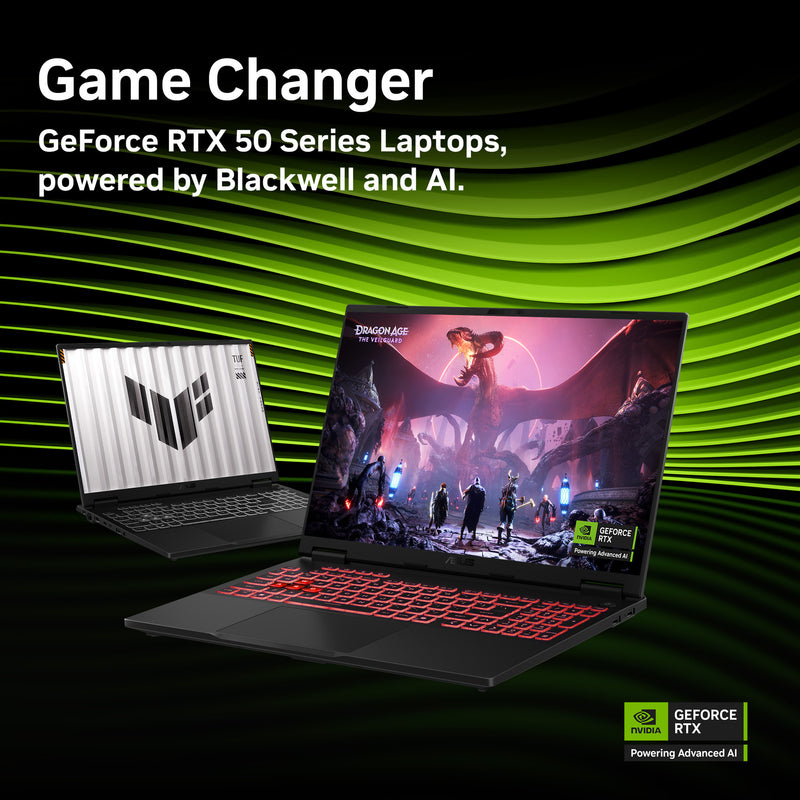 Afbeelding laden in galerijviewer, Asus tuf gaming a16 fa608um-rv253w 16 gaming laptop (grijs | ryzen 7 260 | rtx 5060 | 16 gb | 1 tb ssd)