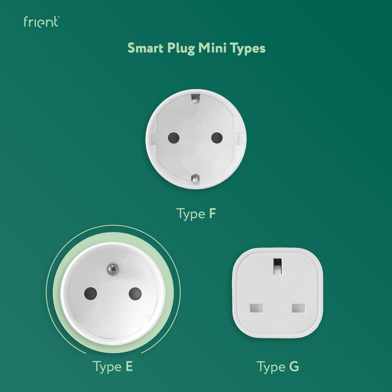 Afbeelding laden in galerijviewer, Frient smart plug mini 2 type e (frans) stekker (wit, zigbee 3.0)