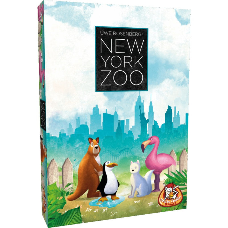 Afbeelding laden in galerijviewer, White goblin games new york zoo bordspel (nederlands, 1 - 5 spelers, 30 minuten, vanaf 10 jaar)