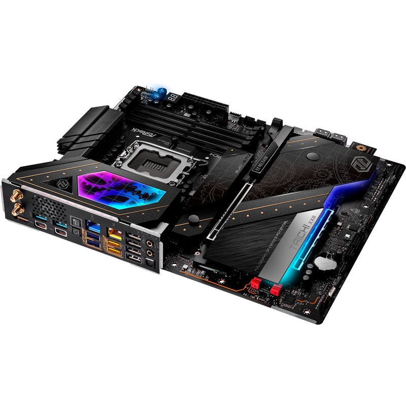 Afbeelding laden in galerijviewer, Asrock z890 taichi socket 1851 moederbord (zwart, raid, 5gb-lan, 2.5gb-lan, wi-fi 7, bt, sound, atx)