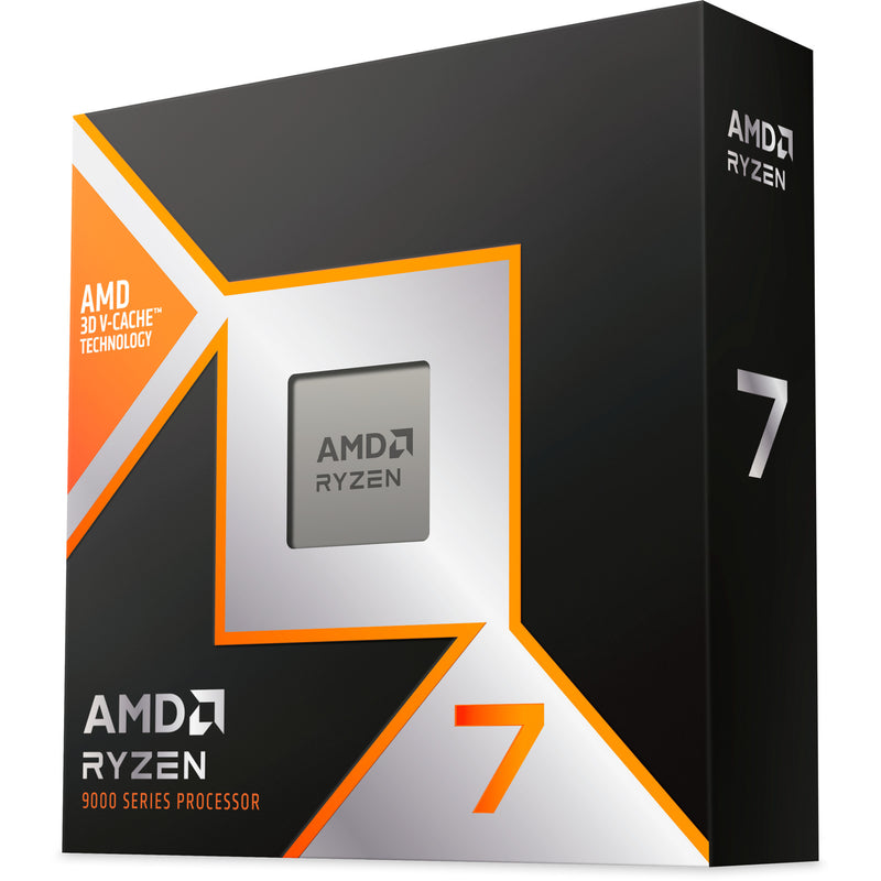 Afbeelding laden in galerijviewer, Amd ryzen 7 9850x3d, 4,7 ghz (5,6 ghz turbo boost) socket am5 processor (unlocked, boxed)