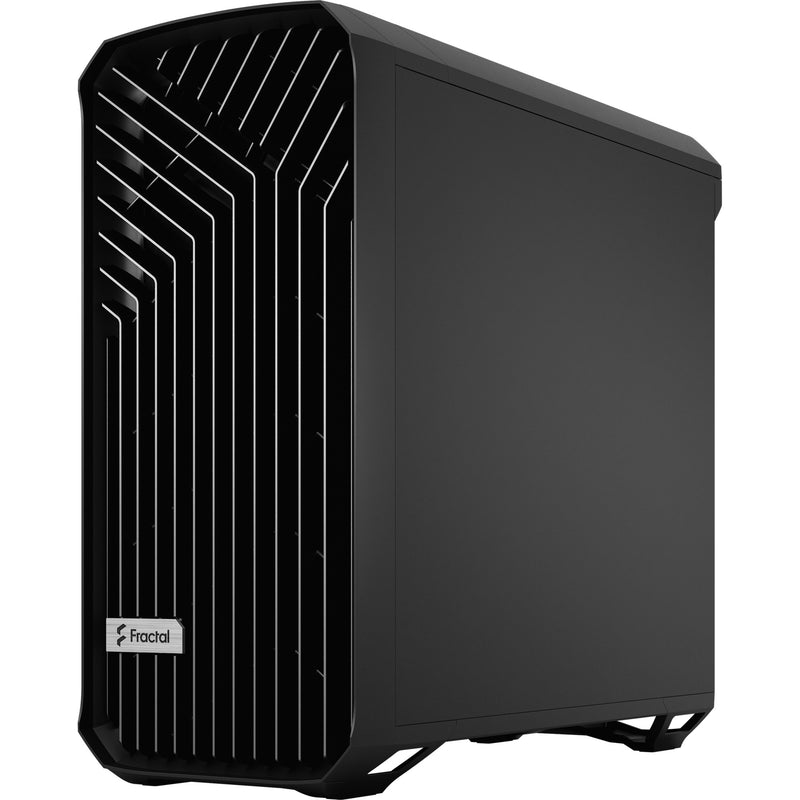 Afbeelding laden in galerijviewer, Fractal design torrent black solid midi tower behuizing (zwart | 2x usb-a | 1x usb-c)
