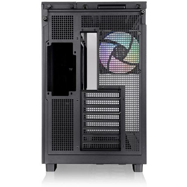 Afbeelding laden in galerijviewer, Thermaltake view 380 xl tg argb midi tower behuizing (zwart | 2x usb-a | 1x usb-c | rgb | tempered glass)