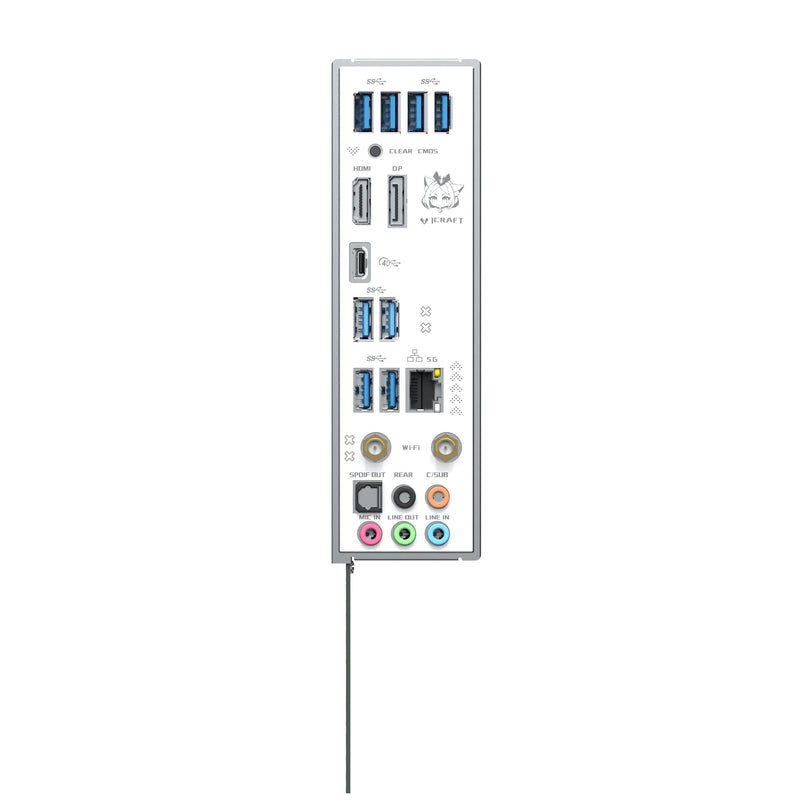 Afbeelding laden in galerijviewer, Maxsun ms-icraft b860m cross pro socket 1851 moederbord (wit, raid, 5 gb-lan, wlan, bt, sound, µatx)