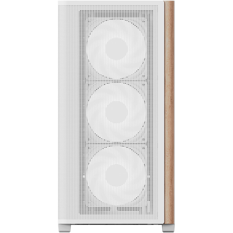 Afbeelding laden in galerijviewer, Aerocool b301a mini tower behuizing (wit | 1x usb-a | 1x usb-c | rgb)