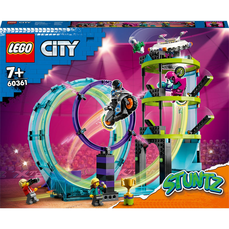 Afbeelding laden in galerijviewer, Lego city - ultieme stuntrijders uitdaging constructiespeelgoed (60361)
