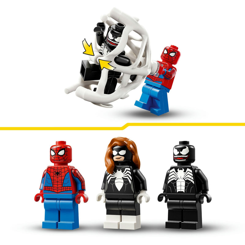 Afbeelding laden in galerijviewer, Lego super heroes 76309 spider-man vs. venoms klassieke auto