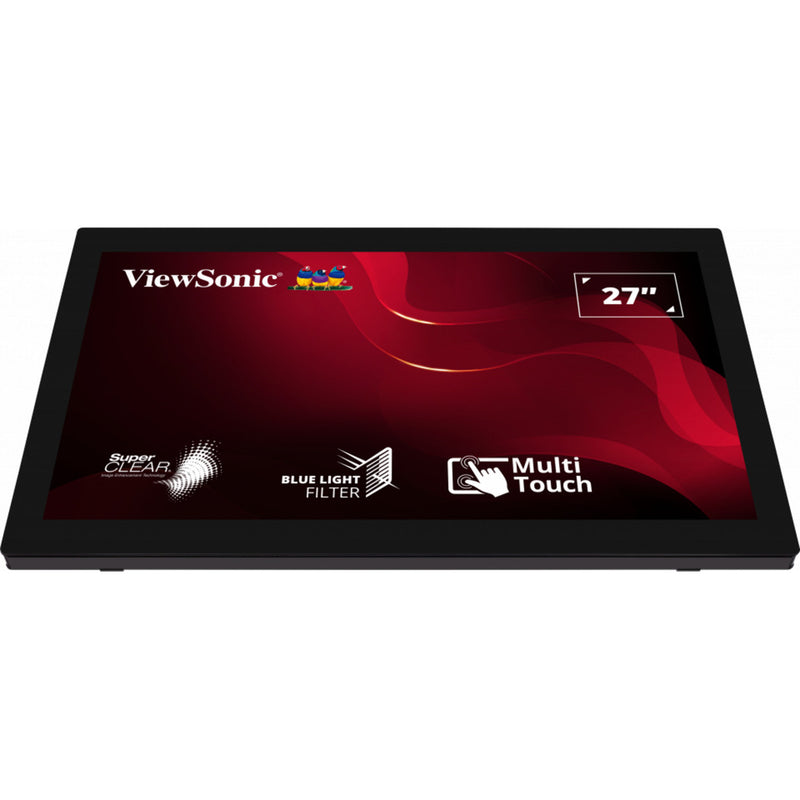 Afbeelding laden in galerijviewer, Viewsonic 10-point touch screen monitor td2760 27 (zwart, 1x hdmi, 1x displayport, vga, usb-a, usb-b)