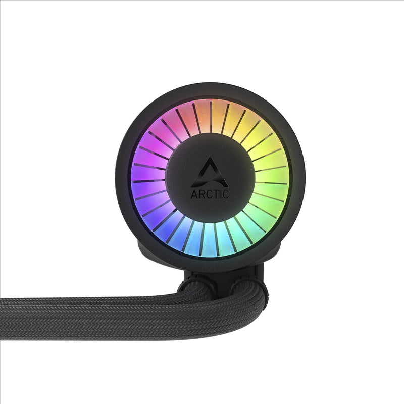 Afbeelding laden in galerijviewer, Arctic liquid freezer iii pro 420 a-rgb waterkoeling (zwart, 4-pins pwm fan-connector)