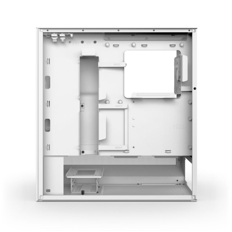 Afbeelding laden in galerijviewer, Nzxt h5 flow v2 midi tower behuizing (wit | 1x usb-a | 1x usb-c | tempered glass)