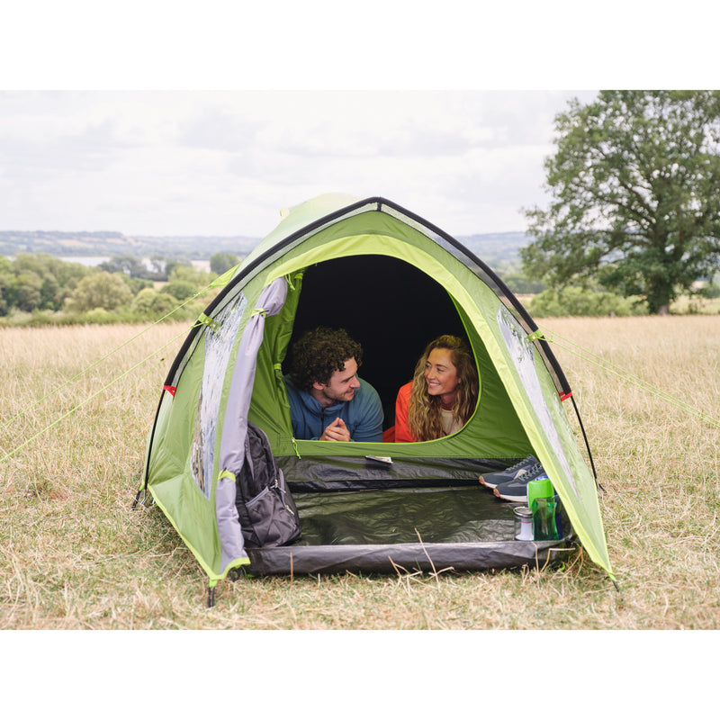 Afbeelding laden in galerijviewer, Coleman darwin 2 plus blackout tent (donkergroen)