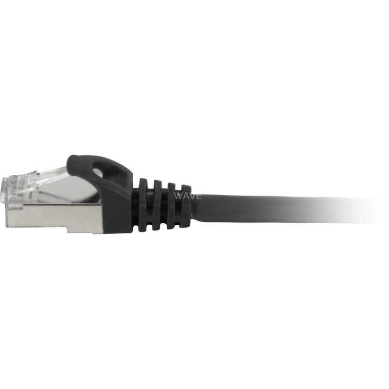 Afbeelding laden in galerijviewer, Sharkoon cat.7a netwerkkabel (zwart, 2 meter, sftp, rj-45)