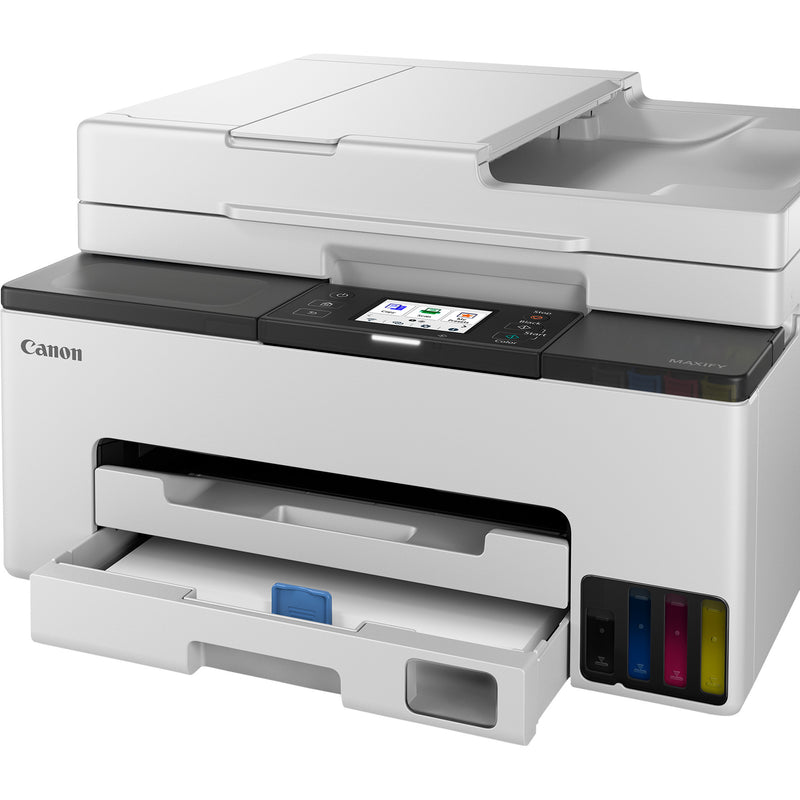 Afbeelding laden in galerijviewer, Canon maxify gx2051 all-in-one inkjetprinter met faxfunctie (wit, printen, kopiëren, scannen, faxen, wi-fi)