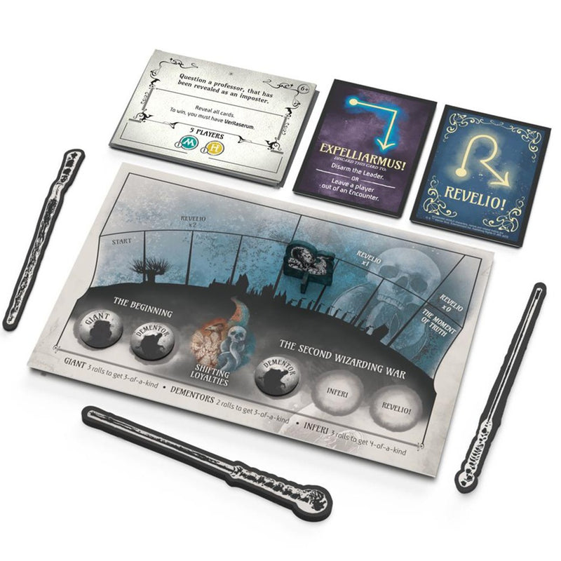 Afbeelding laden in galerijviewer, European player network harry potter: unmask the death eaters bordspel (engels, 3 - 8 spelers, 60 minuten, vanaf 11 jaar)