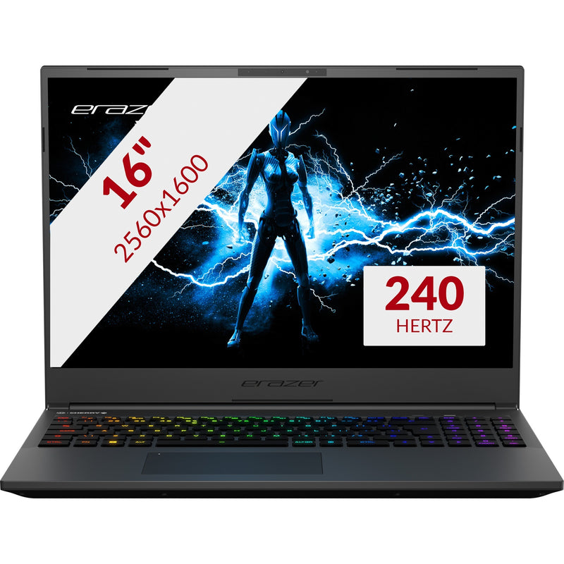 Afbeelding laden in galerijviewer, Erazer major x20 md62614 16 gaming laptop (zwart | i7-14700hx | rtx 4070 | 16 gb | 1 tb ssd)