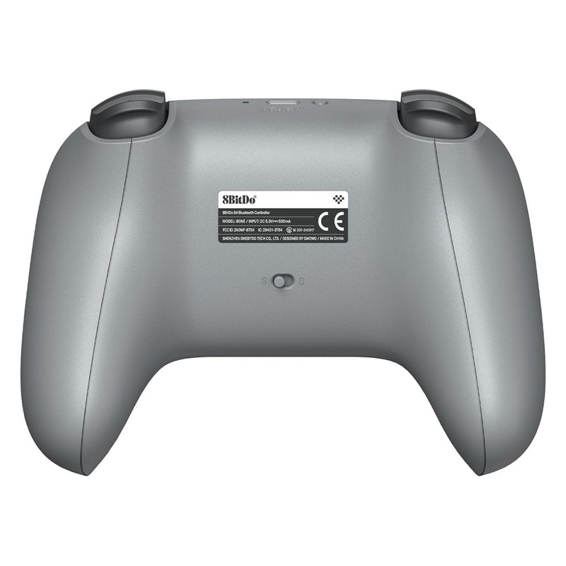 Afbeelding laden in galerijviewer, 8bitdo 64 bluetooth controller (grijs, bluetooth 5.0 usb, switch, switch 2, pc, android)