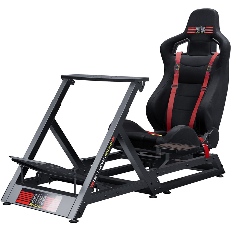 Afbeelding laden in galerijviewer, Next level racing gttrack simulator cockpit racing simulator (zwart)