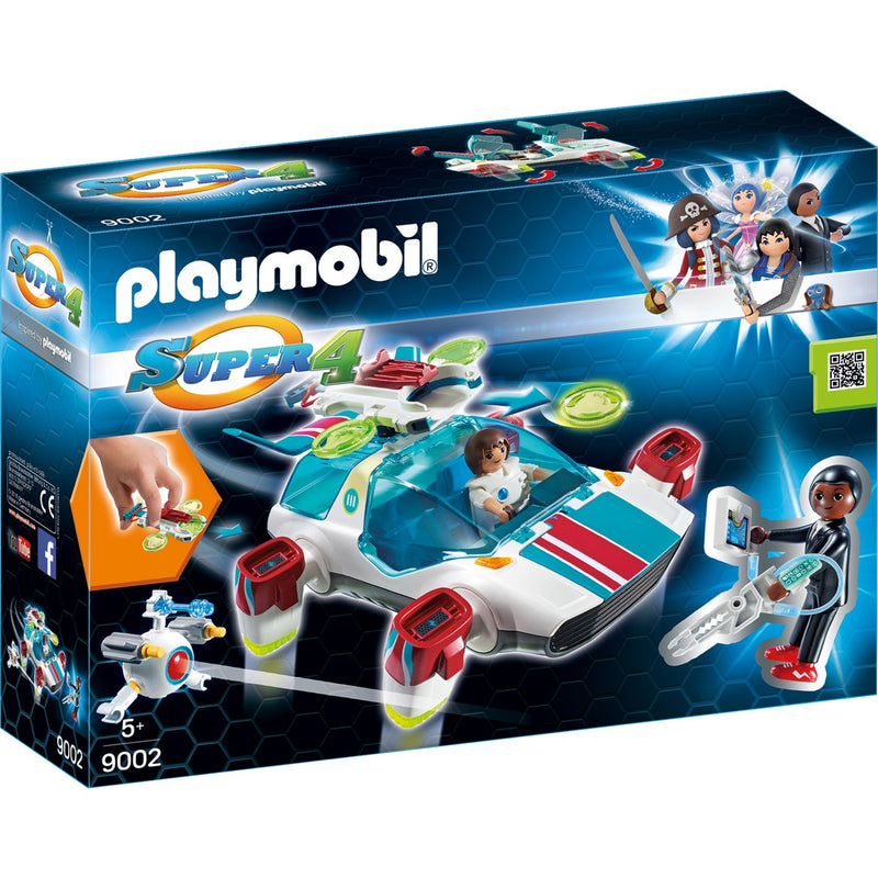 Afbeelding laden in galerijviewer, Playmobil super 4 - fulgurix met gene constructiespeelgoed (9002)