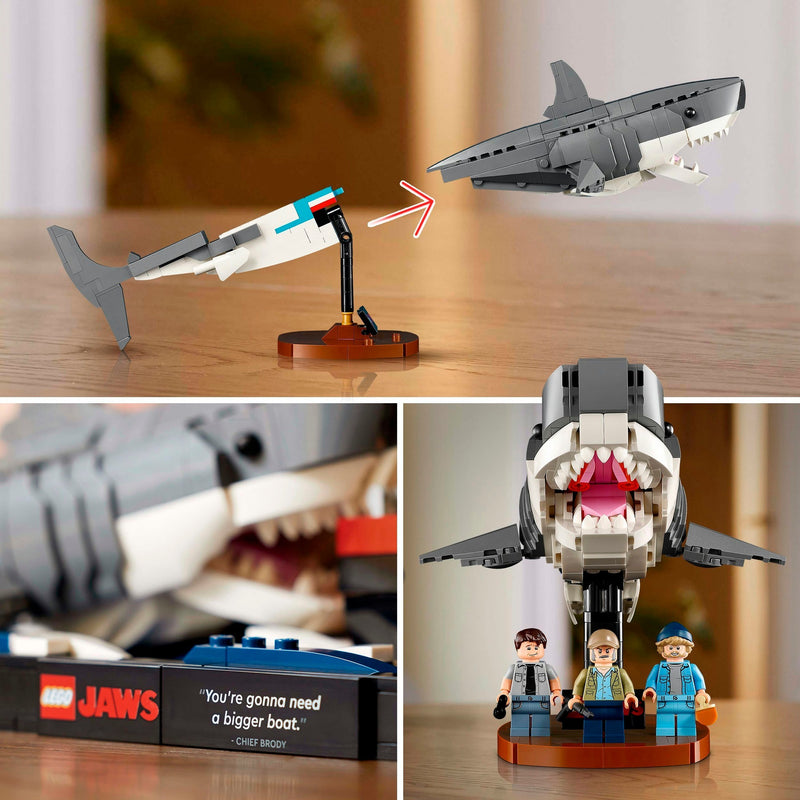 Afbeelding laden in galerijviewer, Lego ideas - jaws constructiespeelgoed (21350)