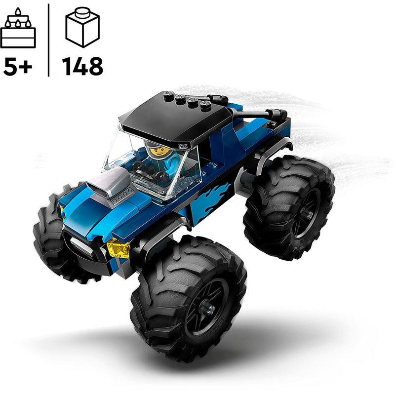 Afbeelding laden in galerijviewer, Lego city 60402 blauwe monstertruck