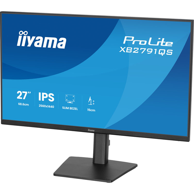 Afbeelding laden in galerijviewer, Iiyama prolite xb2791qs-b1 27 monitor (zwart (mat), hdmi, displayport, audio)
