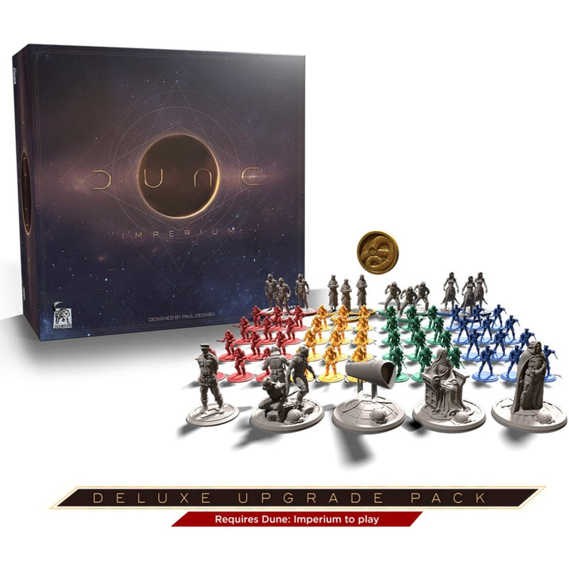 Afbeelding laden in galerijviewer, Asmodee dune: imperium deluxe upgrade pack bordspel (engels, uitbreiding, 1 - 4 spelers, 60 - 120 minuten, vanaf 14 jaar)