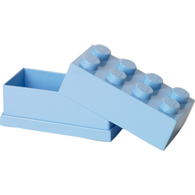 Afbeelding laden in galerijviewer, Room copenhagen lego mini box lunchbox (blauw, 8 noppen)