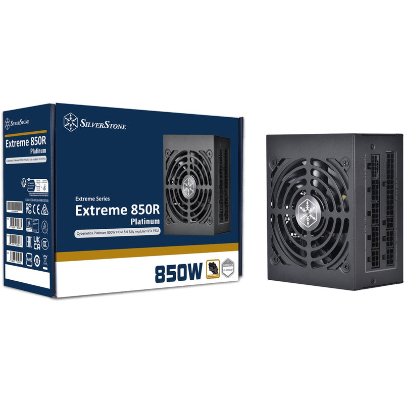 Afbeelding laden in galerijviewer, Silverstone sst-ex850r-pm modulaire 850 watt voeding (zwart, 2x pcie)