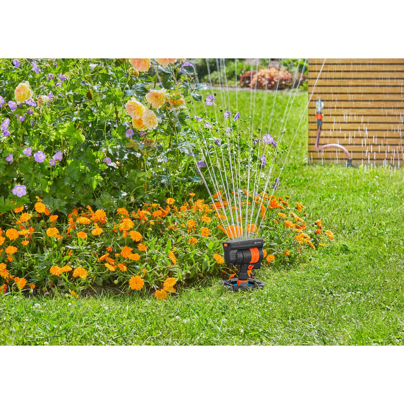 Afbeelding laden in galerijviewer, Gardena complete pipeline startset met zwenksproeier waterkraan (8274-34)
