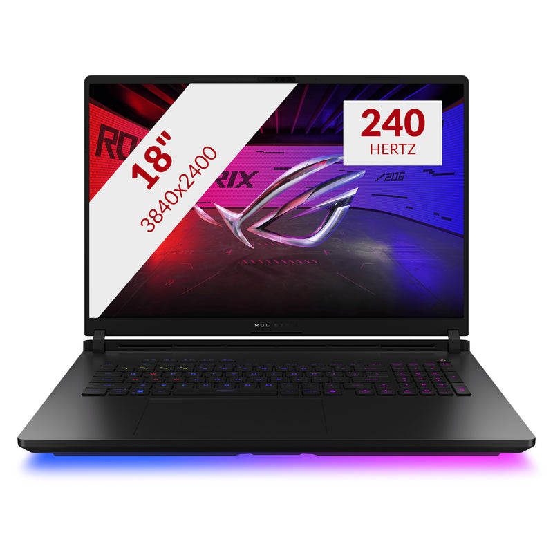 Afbeelding laden in galerijviewer, Asus rog strix scar 18 g835lxg-tq378w 18 gaming laptop (zwart | ultra 9 290hx+ | rtx 5090 | 64 gb | 4 tb ssd)
