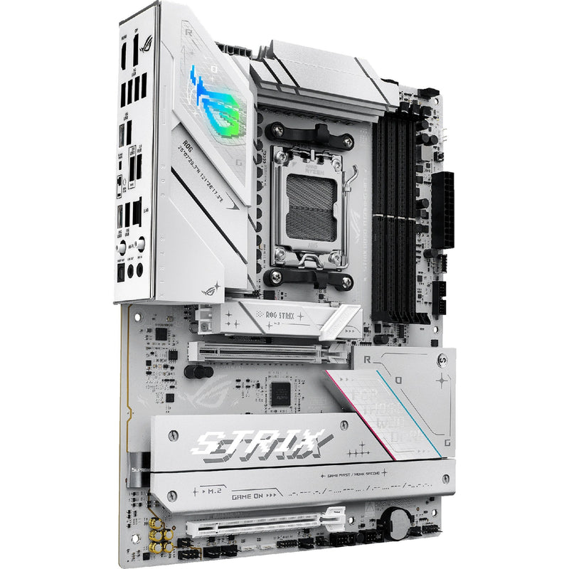 Afbeelding laden in galerijviewer, Asus rog strix b850-a gaming wifi socket am5 moederbord (wit, 2.5gb-lan, wi-fi 7, bt, sound, atx)